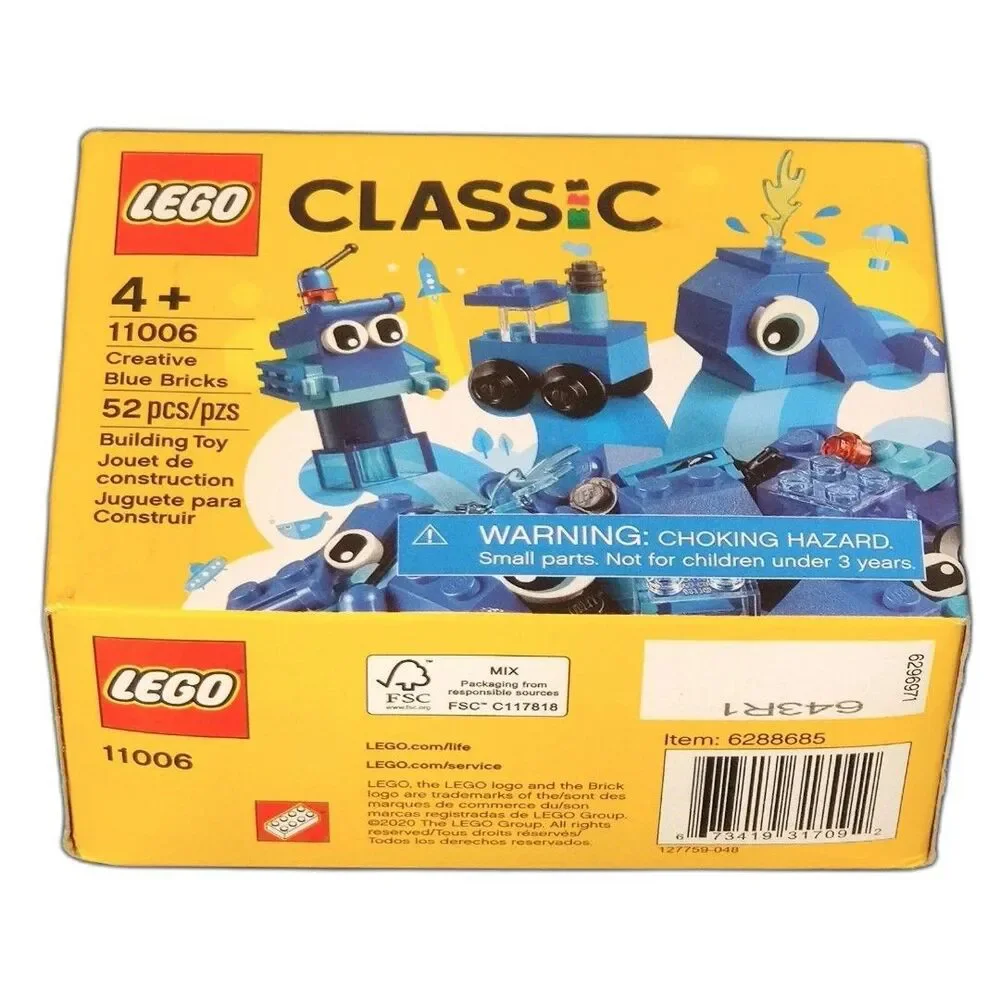 LEGO Classic Creative Blue Bricks - NIB